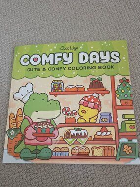 Comfy Days Colouring Book